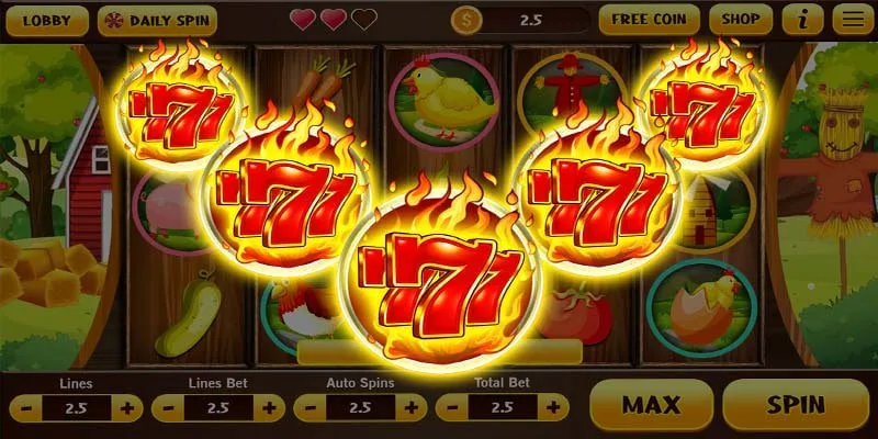 vx777 Thunderspin Slots Inside the vx777 Lobby